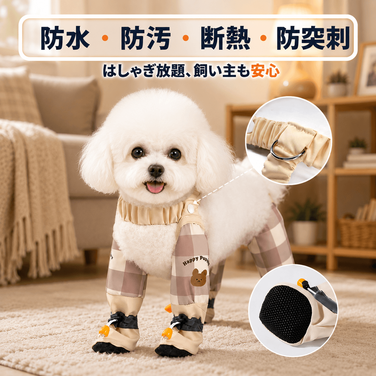 WPJP 四足よごれガード服 – Wholesome Pets Japan