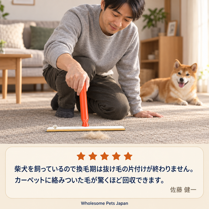 WPJP モフカキ カーペット抜け毛クリーナー